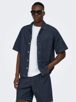 ONSWAYNE Denim-skjorte Skjorter