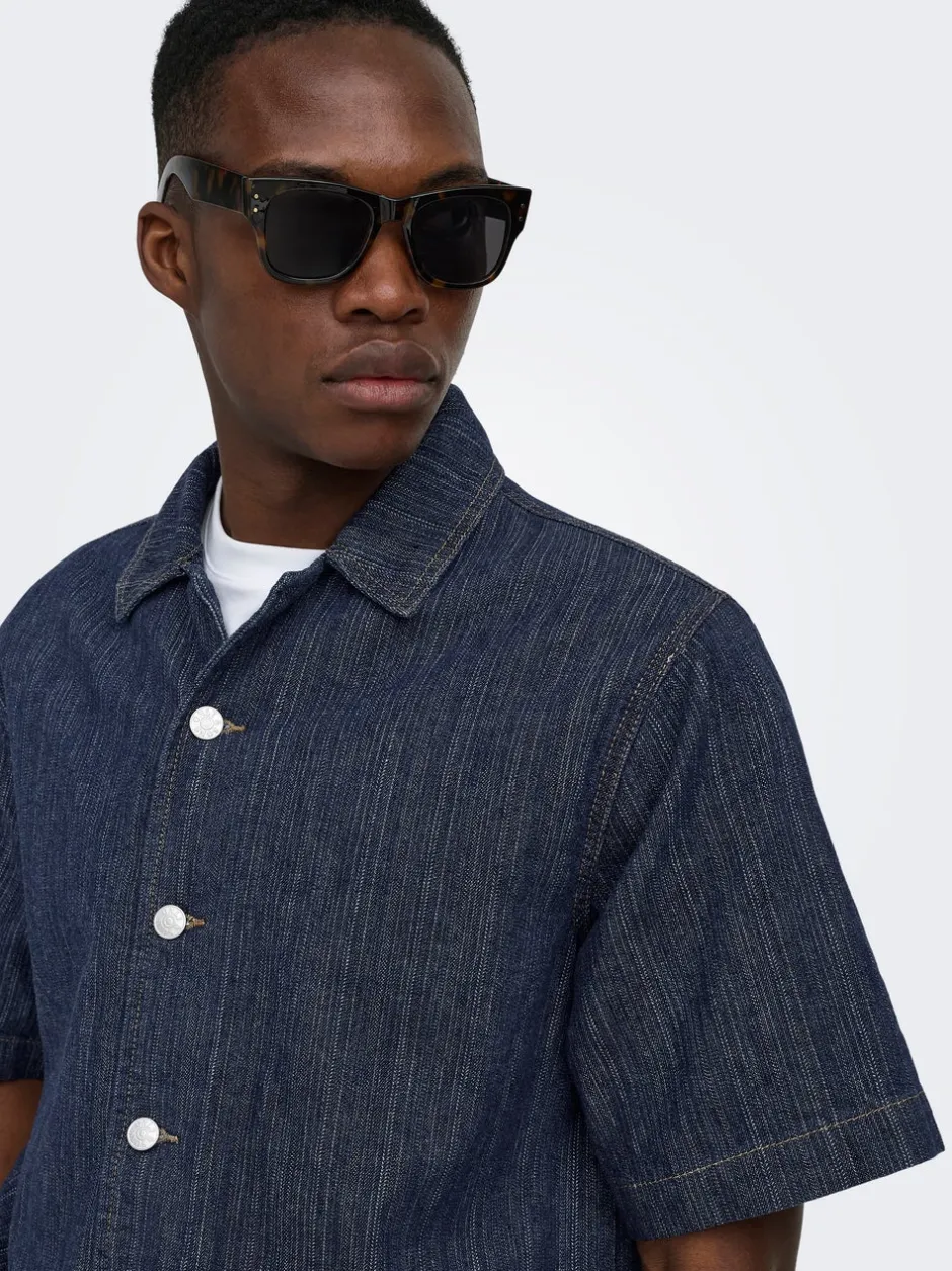 ONSWAYNE Denim-skjorte Skjorter
