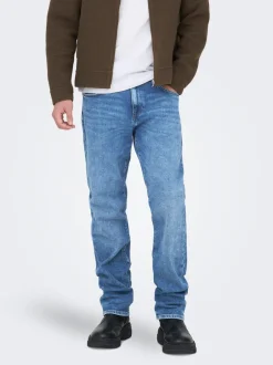 Discount ONSWEFT Mellemhøj talje Regular fit Jeans Jeans|Jeans