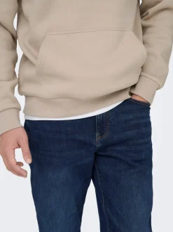Discount ONSWEFT Mellemhøj talje Regular fit Jeans Jeans|Jeans