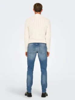 Clearance ONSWEFT Mellemhøj talje Regular fit Jeans Jeans|Jeans