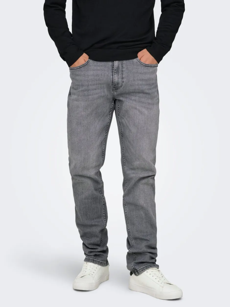 Best ONSWEFT Mellemhøj talje Regular fit Jeans Jeans|Jeans