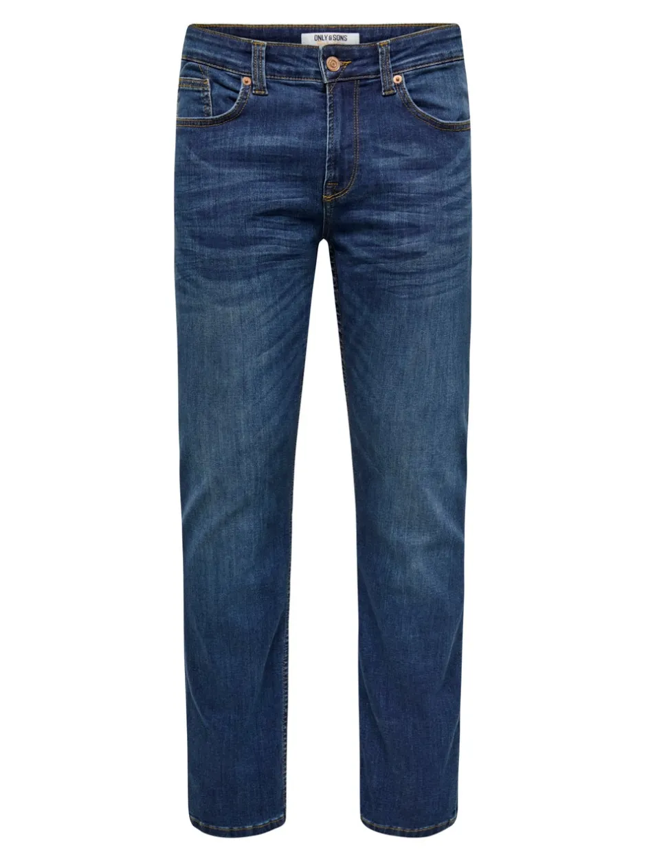 Sale ONSWEFT Mellemhøj talje Regular fit Jeans Jeans|Jeans