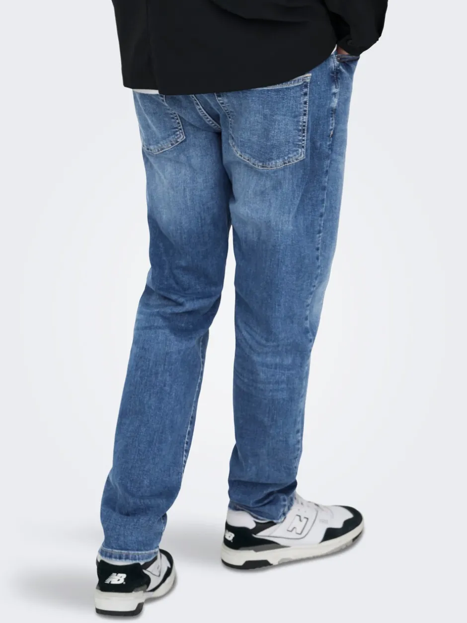 Best ONSWEFT Mellemhøj talje Regular fit Jeans Jeans|Jeans