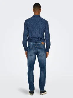 Online ONSWEFT Mellemhøj talje Regular fit Jeans Jeans|Jeans