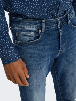 Online ONSWEFT Mellemhøj talje Regular fit Jeans Jeans|Jeans