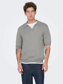 New ONSWYLER Strikket poloshirt Strik