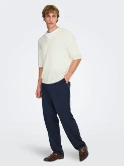 Discount ONSWYLER Strikket poloshirt Strik