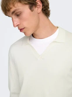 Discount ONSWYLER Strikket poloshirt Strik
