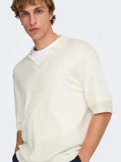 Discount ONSWYLER Strikket poloshirt Strik