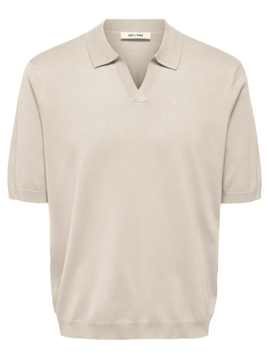 ONSWYLER Strikket poloshirt Strik
