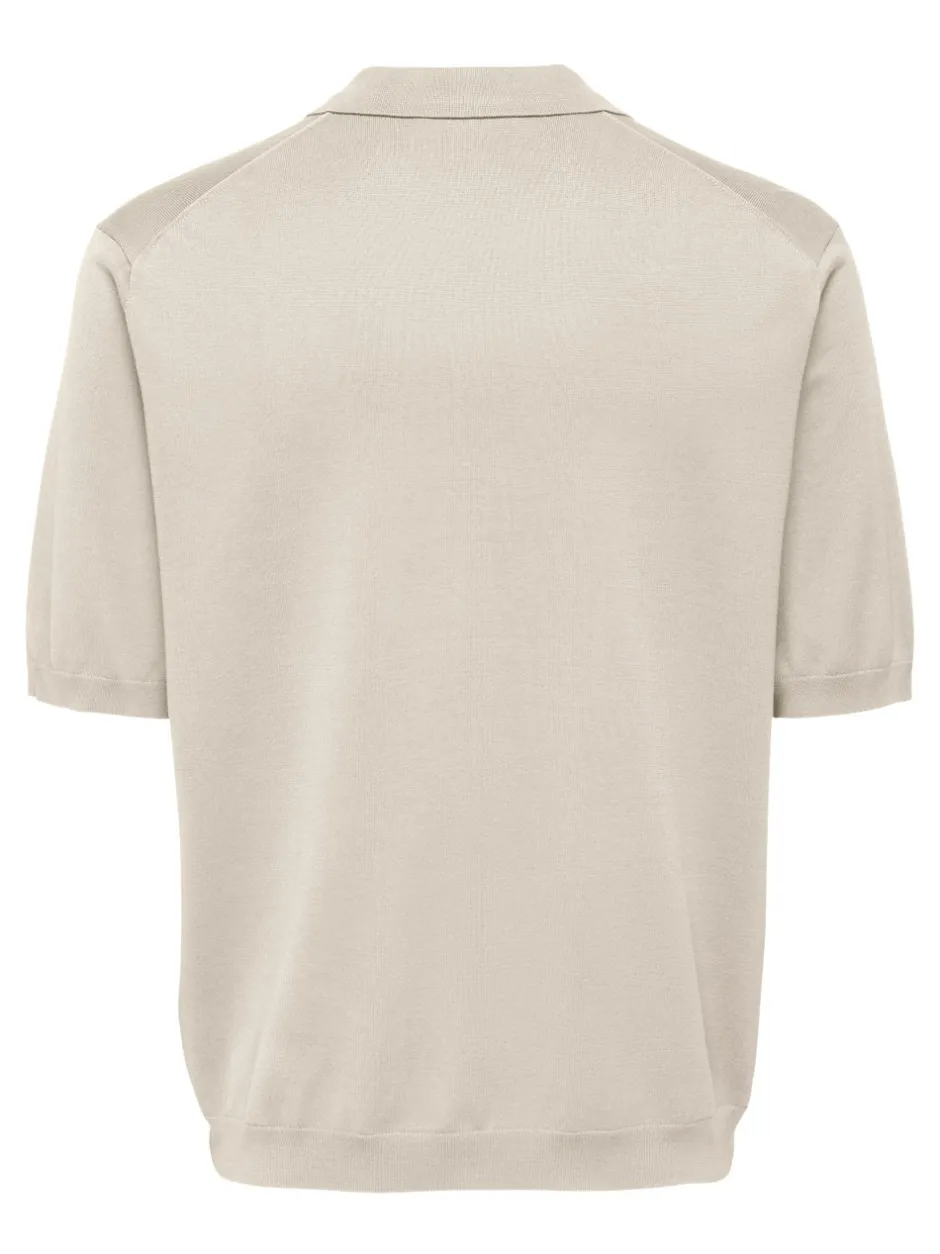 ONSWYLER Strikket poloshirt Strik
