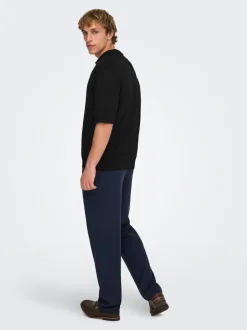 New ONSWYLER Strikket poloshirt Strik