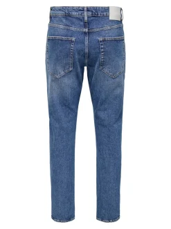 Discount ONSYOKE Mellemhøj talje Cropped fit Jeans Jeans|Jeans