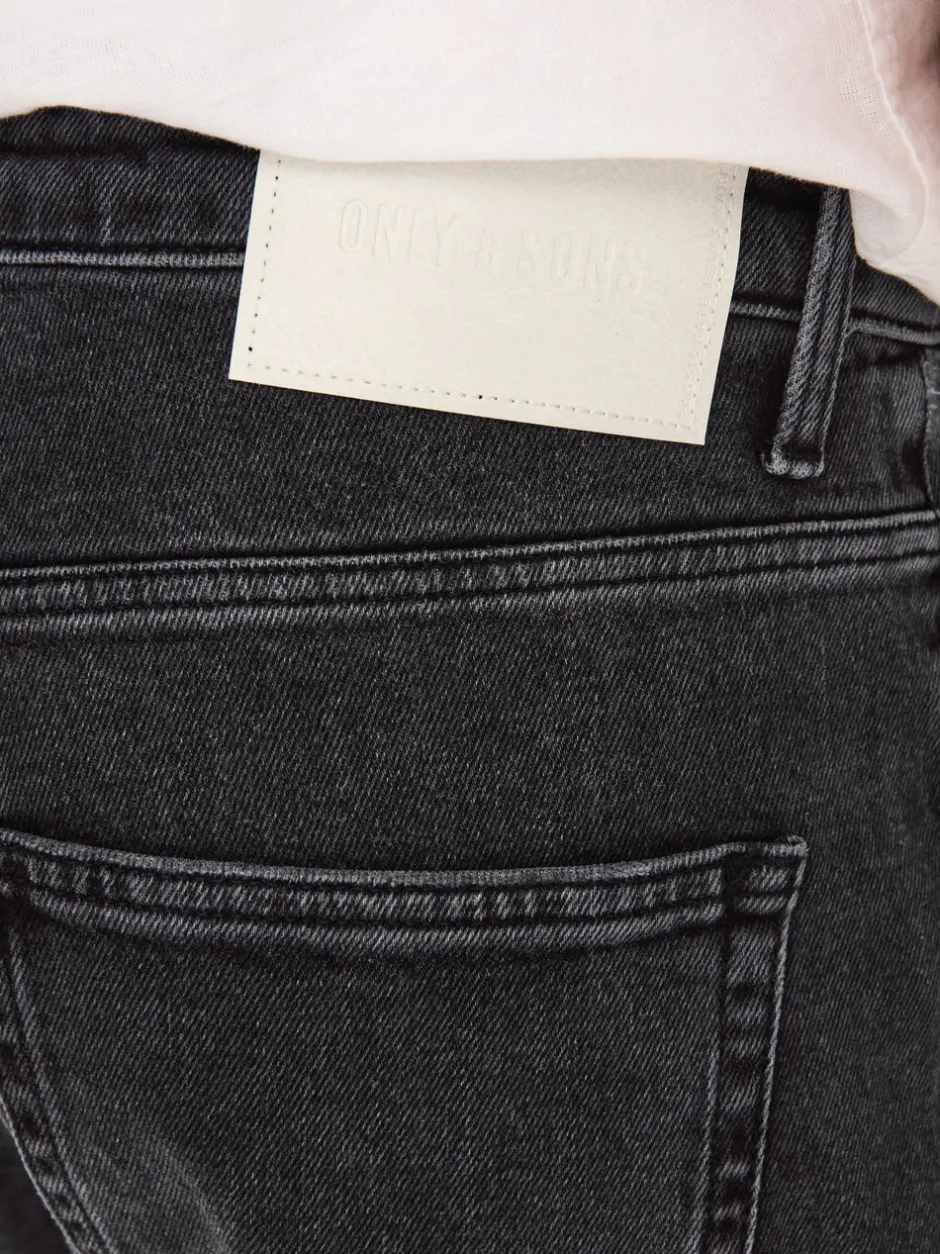Hot ONSYOKE Mellemhøj talje Tapered fit Jeans Jeans|Jeans