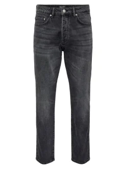 Hot ONSYOKE Mellemhøj talje Tapered fit Jeans Jeans|Jeans