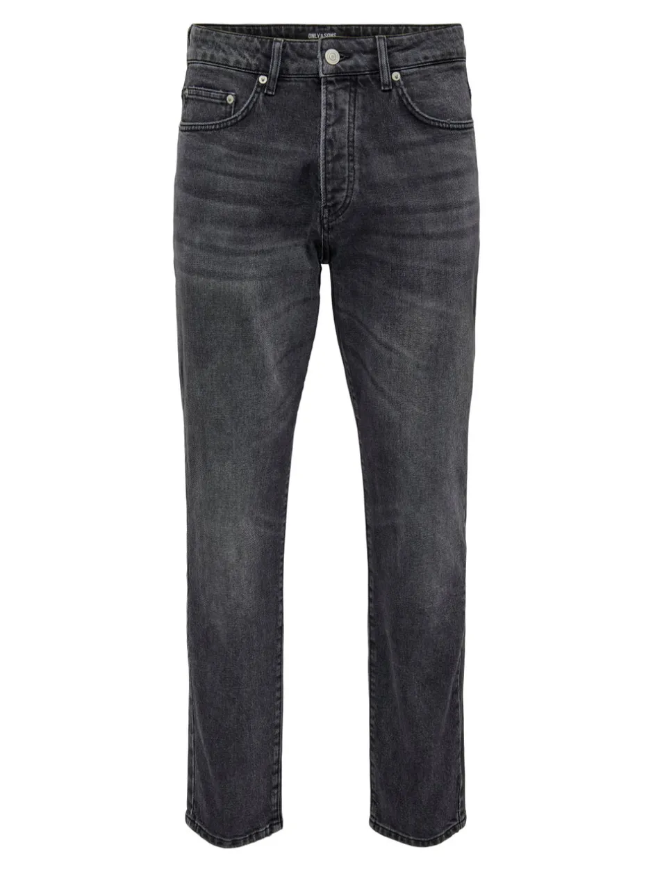 Hot ONSYOKE Mellemhøj talje Tapered fit Jeans Jeans|Jeans