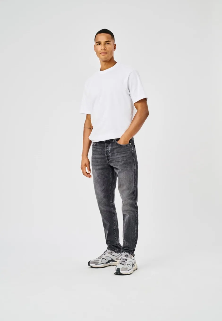 Hot ONSYOKE Mellemhøj talje Tapered fit Jeans Jeans|Jeans