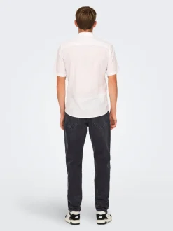 Hot ONSYOKE Mellemhøj talje Tapered fit Jeans Jeans|Jeans