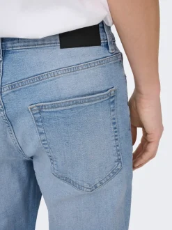 Clearance ONSYOKE Mellemhøj talje Tapered fit Jeans Jeans|Jeans