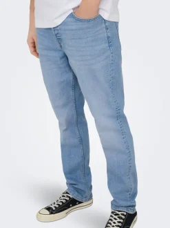 Clearance ONSYOKE Mellemhøj talje Tapered fit Jeans Jeans|Jeans