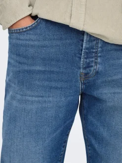 New ONSYOKE Mid rise Tapered fit Jeans Jeans|Jeans
