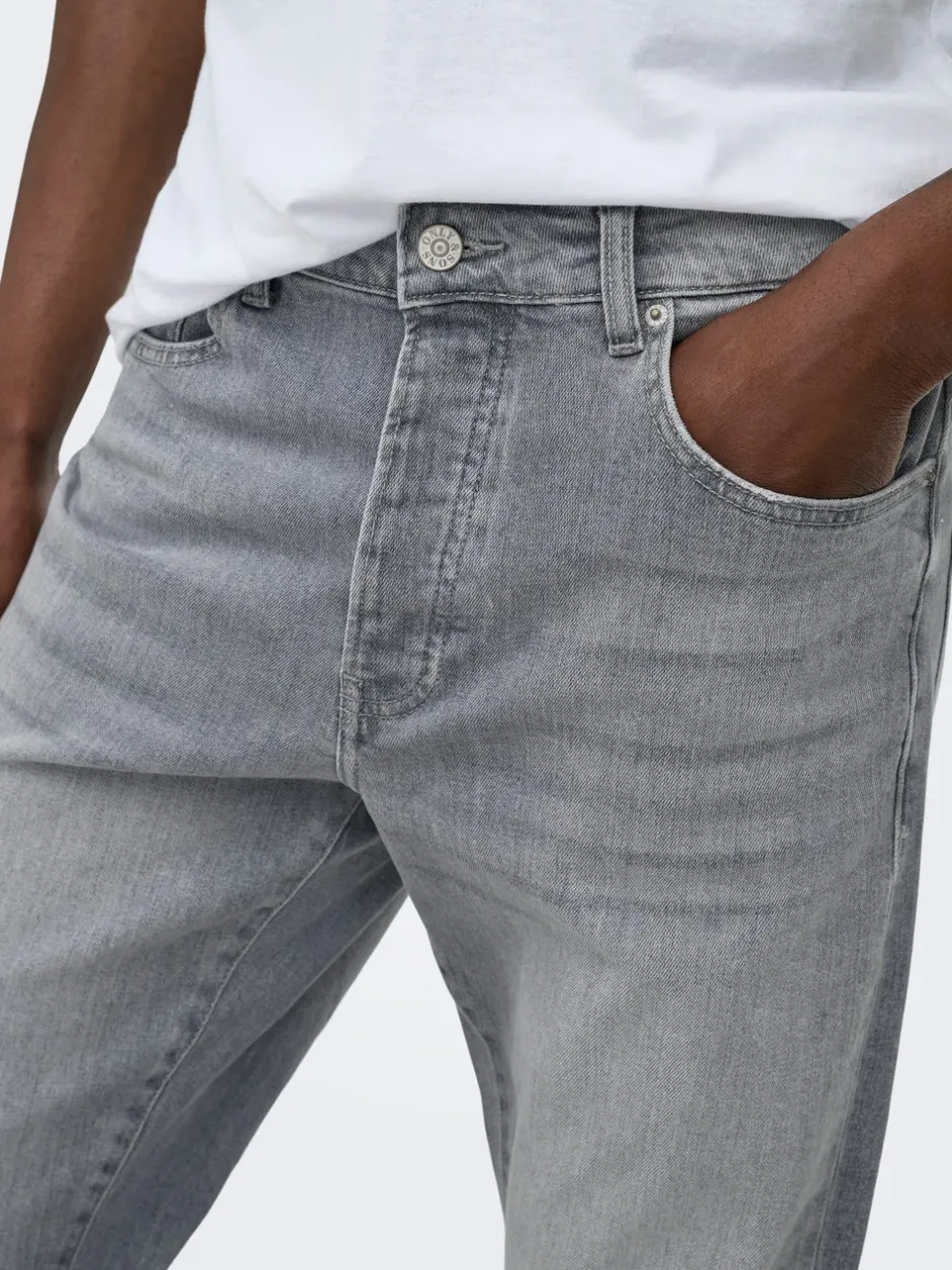 ONSYOKE Mid rise Tapered fit Jeans Jeans|Jeans