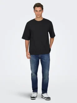 Clearance ONSYOKE Mid rise Tapered fit Jeans Jeans|Jeans