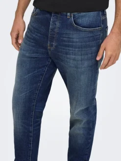 Clearance ONSYOKE Mid rise Tapered fit Jeans Jeans|Jeans