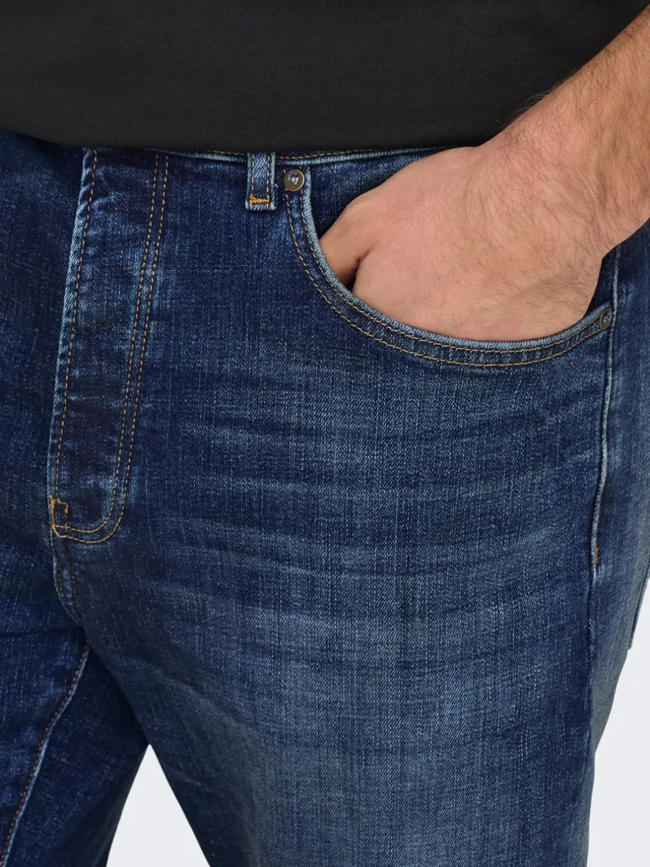 Clearance ONSYOKE Mid rise Tapered fit Jeans Jeans|Jeans
