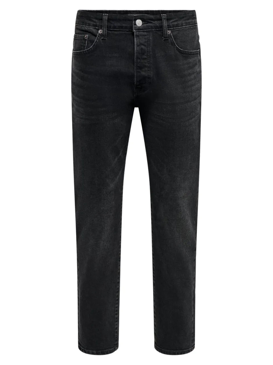 Sale ONSYOKE Mid rise Tapered fit Jeans Jeans|Jeans