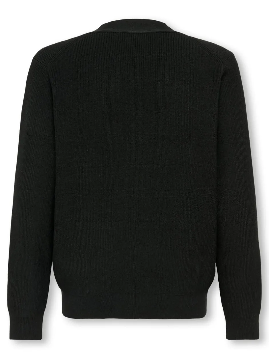 Outlet OSJALFI Strikket cardigan Børn Tøj·Strik & Cardigans