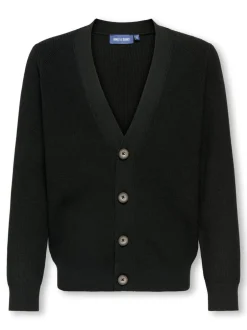 Outlet OSJALFI Strikket cardigan Børn Tøj·Strik & Cardigans