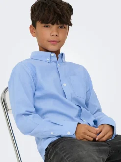 Online OSJALVARO Oxford-skjorte Børn Tøj·Skjorter