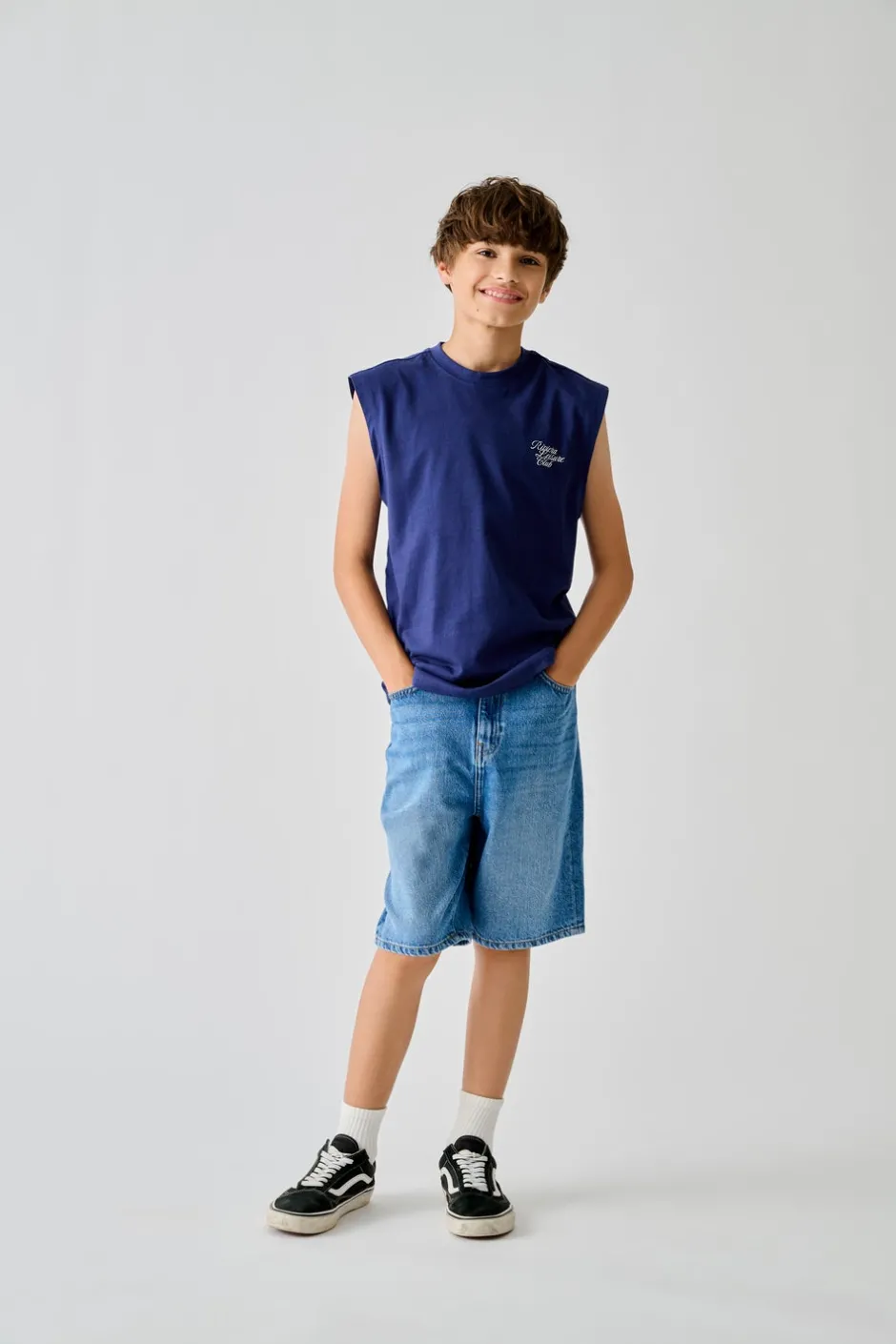 Outlet OSJCARL Balloon fit Shorts Børn Tøj·Shorts