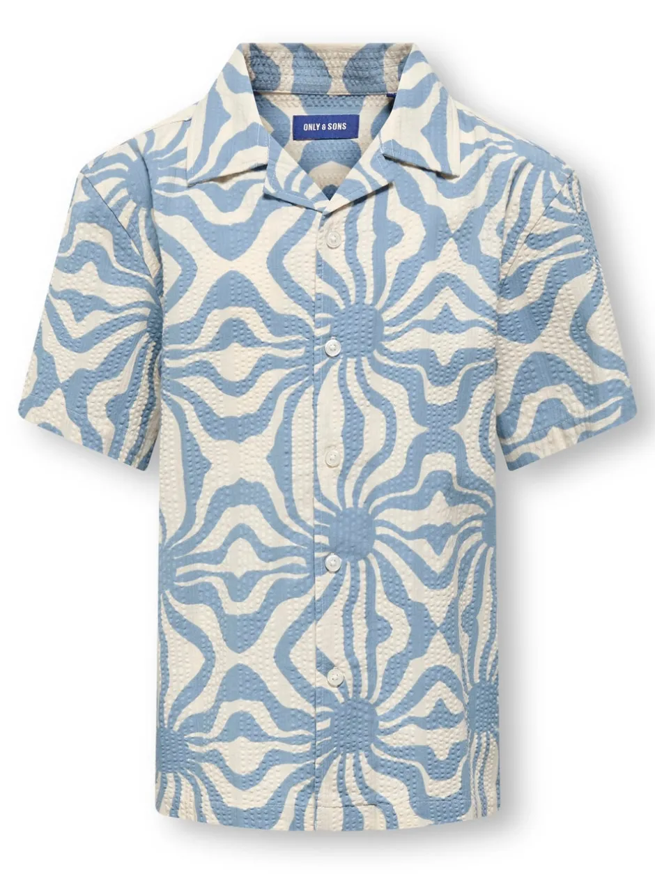 Clearance OSJCRUZ Hawaiiskjorte Børn Tøj·Skjorter