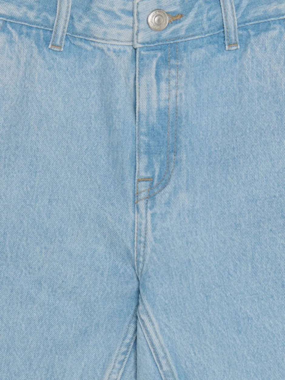 New OSJEDGE Mellemhøj talje Straight fit Shorts Børn Tøj·Shorts|Tøj·Denim