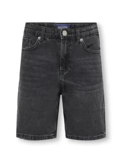 Discount OSJEDGE Mid rise Straight fit Shorts Børn Tøj·Shorts|Tøj·Denim