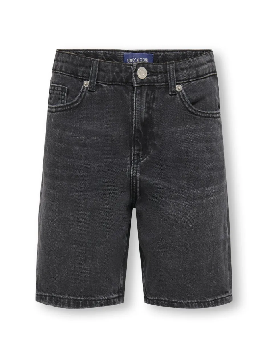 Discount OSJEDGE Mid rise Straight fit Shorts Børn Tøj·Shorts|Tøj·Denim