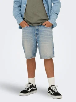 Best OSJEDGE Mid rise Straight fit Shorts Børn Tøj·Shorts