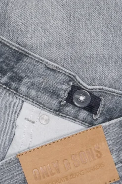 Clearance OSJEDGE Mid rise Straight fit Shorts Børn Tøj·Shorts|Tøj·Denim