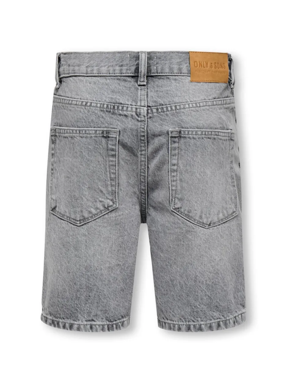 Clearance OSJEDGE Mid rise Straight fit Shorts Børn Tøj·Shorts|Tøj·Denim