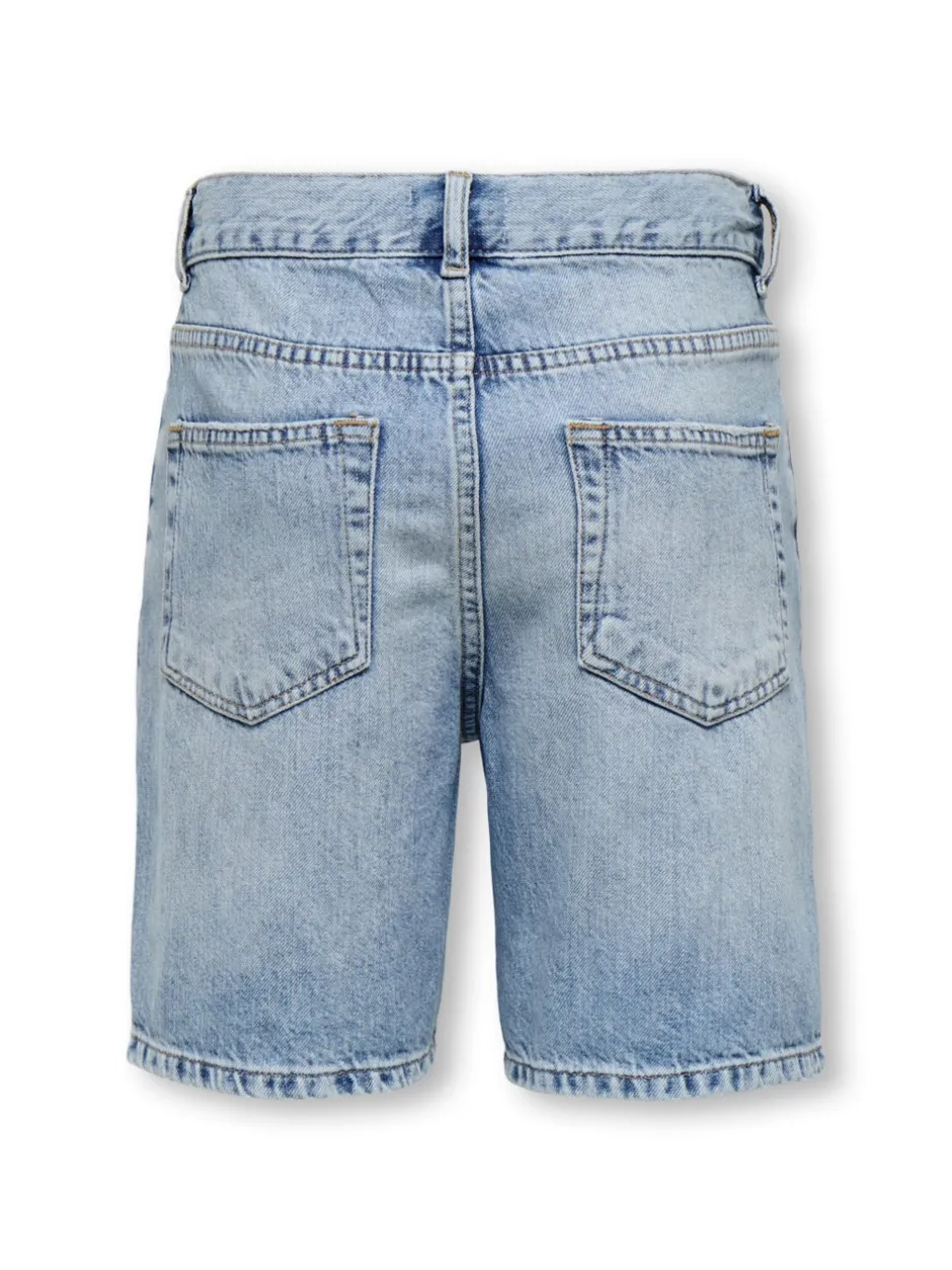 Clearance OSJEDGE Mid rise Straight fit Shorts Børn Tøj·Shorts|Tøj·Denim