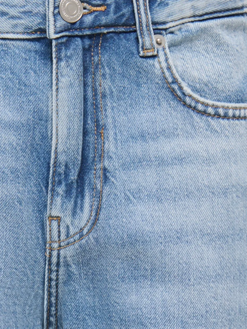Best OSJEDGE Mid rise Straight fit Jeans Børn Tøj·Denim|Tøj·Jeans