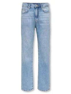 Best OSJEDGE Mid rise Straight fit Jeans Børn Tøj·Denim|Tøj·Jeans
