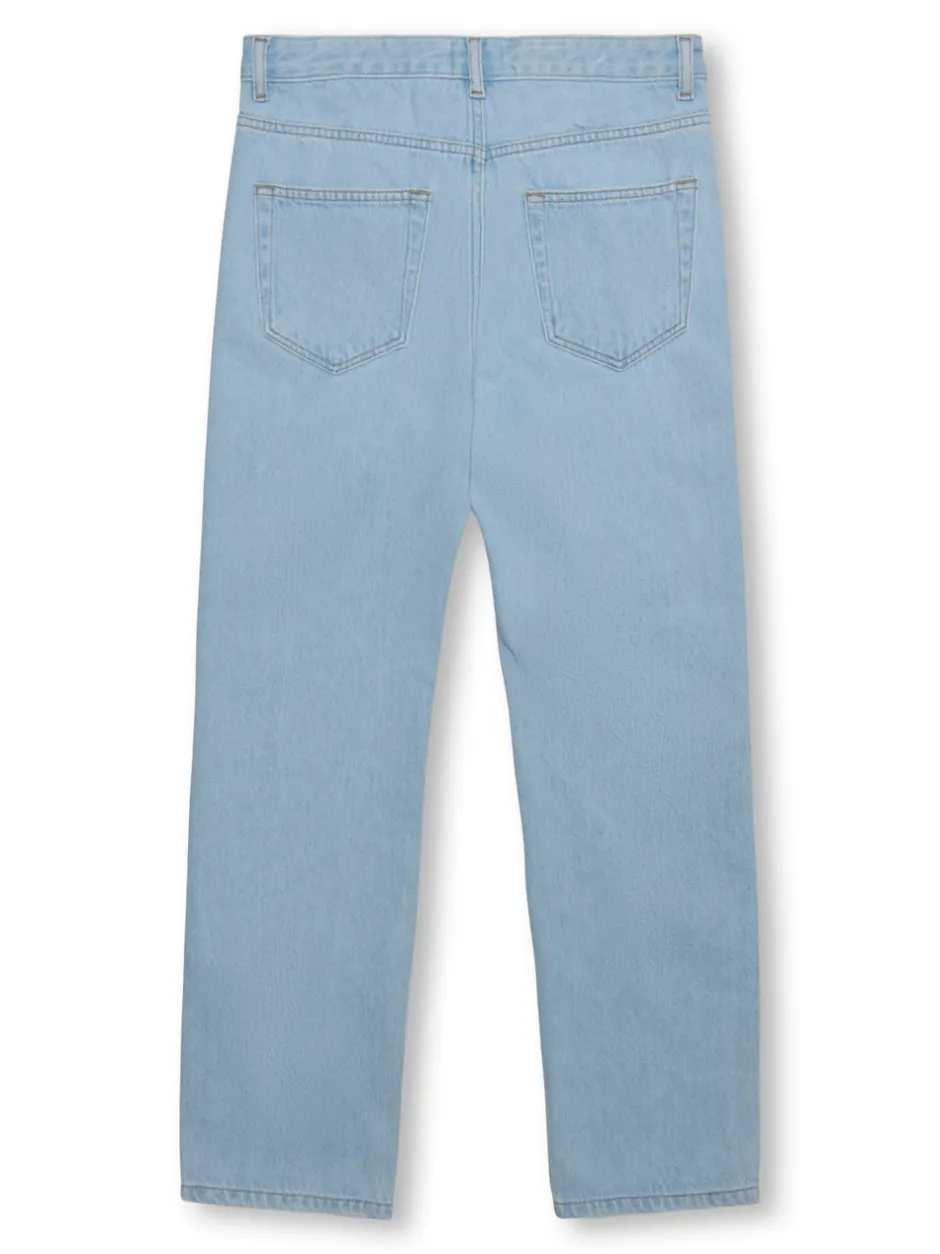 Best OSJEDGE Mid rise Straight fit Jeans Børn Tøj·Denim|Tøj·Jeans