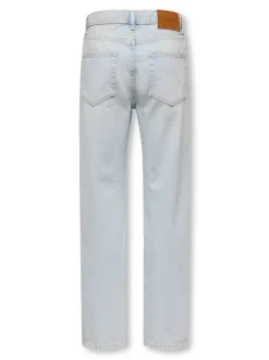 Discount OSJEDGE Mid rise Straight fit Jeans Børn Tøj·Denim|Tøj·Jeans
