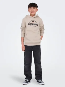 Outlet OSJEDGE Mid rise Straight fit Jeans Børn Tøj·Denim|Tøj·Jeans