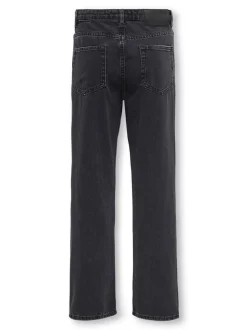 Outlet OSJEDGE Mid rise Straight fit Jeans Børn Tøj·Denim|Tøj·Jeans