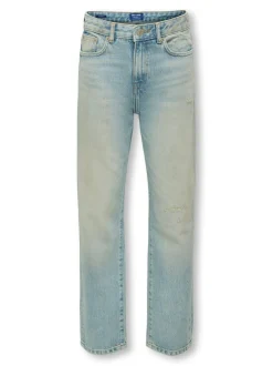 Outlet OSJEDGE Straight fit Jeans Børn Tøj·Denim|Tøj·Jeans